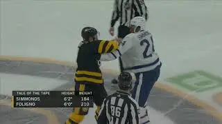 Wayne Simmonds vs Nick Foligno