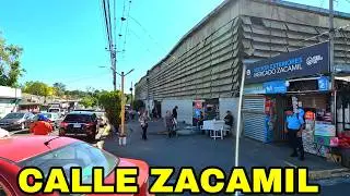 ASI SE ENCUENTRA LA CALLE ZACAMIL MEJICANOS. #elsalvador 