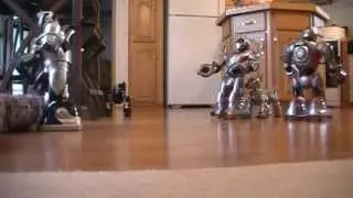 2 rs media 2 i cybies and robosapien v2 roaming