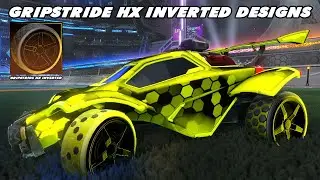 Gripstride HX Inverted Car Designs - Rocket League