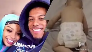 Chrisean jnr takes his first Baby steps while Blueface is locked up