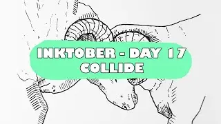 INKTOBER - Day 17, Collide