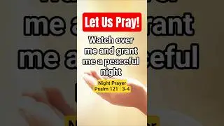 🌙 Powerful Night Prayer for God&rsquo;s Grace and Peaceful Sleep | Protection Prayer &ndash; Psalm 121:3&ndash;4 🙏