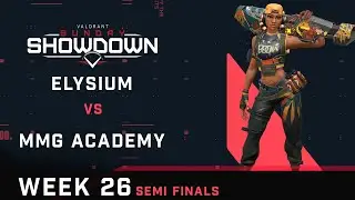 Elysium vs MMG Academy - Semi Finals: Valorant Sunday Showdown #26