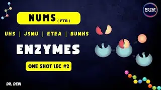 NUMS | MDCAT | Enzyme | Enzyme FTB | One shot by MDCAT Champion's