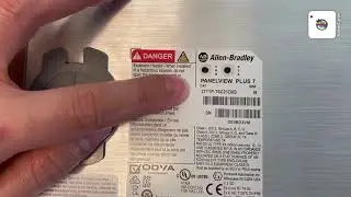 Allen Bradley HMI-Panelview Plus 7-Как настроить Ethernet-связь-IP-адрес