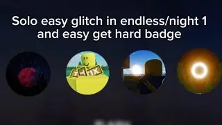SOLO easy glitch in endless/night 1 | Residence Massacre