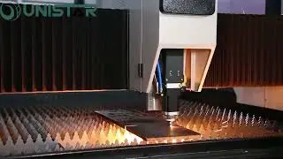 Unistar fiber laser cutting machine🥳🥳🥳