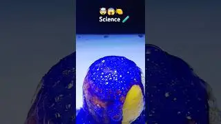 Baking soda lemon juice chemical reaction😨😱🤯 || science #diy  experiment #ytshorts #trending