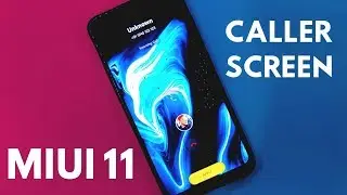 Get Miui 11 Caller Screen On Miui 10 | Miui 11 Video Profile Caller Screen