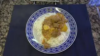 Receta de mafé, un guiso senegalés de ternera con crema de cacahuete