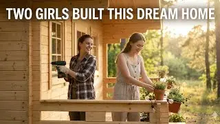 Two Girls Build a Beautiful Home From Scratch | A Heartwarming Journey