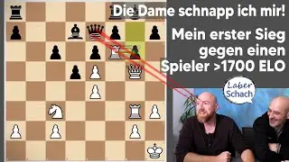 Live Schach mit Steffen (ELO 1716) | Sizilianisch offen | Damengewinn nach Abzugs-Schach | Zeit 10+5