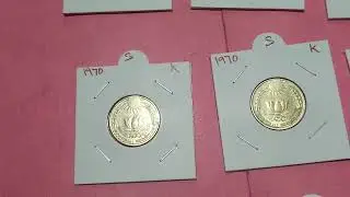 Old coins Sun Lotus Gandhi sales/8637608932/Sun coin collection