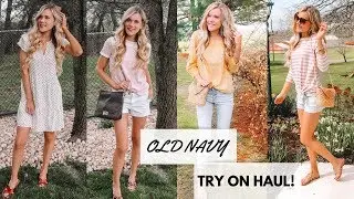 10 Spring Outfits From Old Navy! Try On Haul 2019