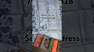 kosa silk collection Semi silk dress material 2 pc set Kurta and dupatta 1990+ shipping