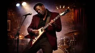 Cold Strings, Warm Lies | Deep Electric Blues Inspired by Albert King
