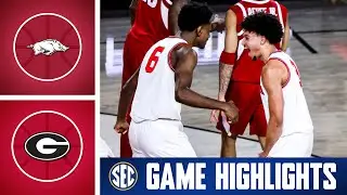 No. 17 Arkansas Razorbacks at No. 21 Georgia Bulldogs | Game Highlights | 2026 SEC Men's Basketball