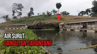 Lapak GOA sangutan carentang || Air surut IKAN BESARNYA mulai keluar