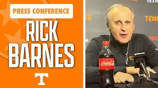Tennessee basketball coach Rick Barnes post Syracuse game I Volunteers I GBO