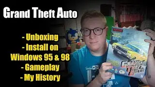 GTA on Windows 95 & 98 | Unboxing, installing, gameplay and my history | Grand Theft Auto