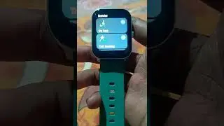 how to use sports (walking) mode of ambrane wise eon smart watch.#youtube #viralvideo