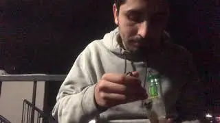 Half Gram with some bubble hash