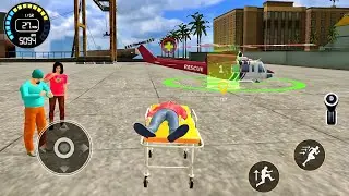 🚁 Extreme Emergency Rescue! Stretcher to Helicopter Saving Mission 💥 Android GamePlay 2025 🎮🎯