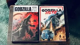 Godzilla Heist And Godzilla Library Collection Volume One For The Graphic Novel Collection 