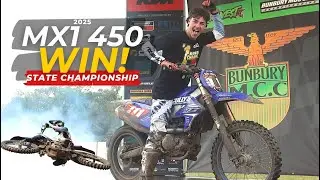 MX1 450 WIN! | Western Australia State Motocross Championship | FINAL ROUND | 2025