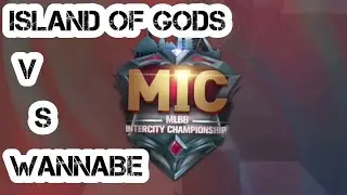 ISLANDS OF GODS VS WANNABE | MLBB INTERCITY CUP