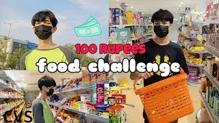 100rs Food Challenge - CVS | vlog