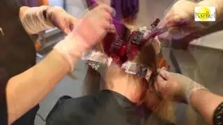 Friseur in Gie&szlig;en - Farbige Str&auml;hnen - Gi-HAAR.de