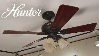 Hunter Beacon Hill Ceiling Fan | 1080p / Light Kit Remake