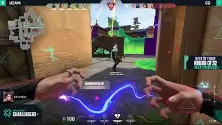 G2 Nukkye gets detained and still clutches - Epic moment - G2 vs UCAM