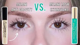 Тушь Milani Anti Gravity против туши Milani Lash Extensions Tubing | Лучшая аптечная тушь 2024 года