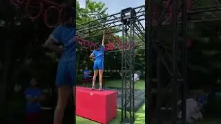 Girl Power Battling for Gold. #ninja #ocr  #obstacle #running #teens