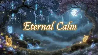 🌙 Sérëa Lómë (Eternal Calm) | SLEEPING FOREST - Crystal Lullaby - Deep Elven Sleep 🌲🧝‍♀️