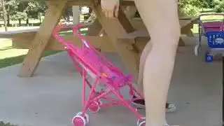 Bbw pram crush | 150lbs crushing pram | PART 1