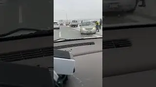 Accident at Alex fraser bridge