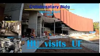 HU visits UF, robotics, Collaboratory, Construction Management and Architecture