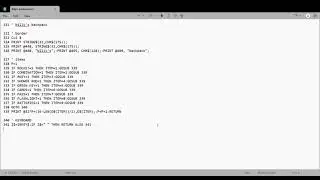 Write, Edit, and Copy/Paste CoCo Basic programs using MS Notepad