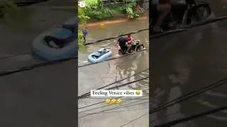 Now a days in Delhi #delhi #delhiroads #raining #flood #trending #reels #status