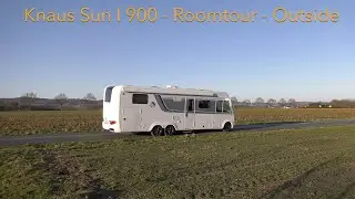Wohnmobil Roomtour - Outside KNAUS Sun I 900 |  Kanal - Vorstellung