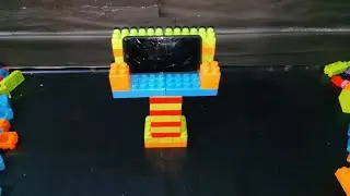 Satisfying DIy Lego Big Mobile Stand/ ASMR Building Blocks #buildingblocks 
