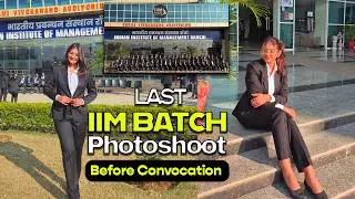 2 Year IIM MBA Journey Coming to end! Final Batch Photoshoot Day #vlog #iim #mba #businessschool