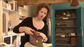 Parcours de vie d' Amandine Villard restauratrice de livres au CICL