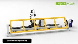 LW-R Track-mounted robot welding machine.#datolaser #dato #cnc #laser #laserweldingmachineprice