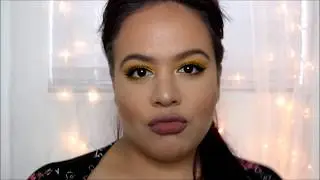 Mellow Yellow Eyes & Full Coverage Makeup Tutorial | CRUELTY FREE!