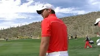 Jason Day's masterful approach shot nearly rolls in on No. 11 at Accenture